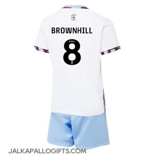 Burnley Josh Brownhill #8 Kolmas Peliasu Lasten 2024-25 Lyhythihainen (+ Lyhyet housut)